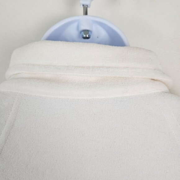 Columbia Womens Full Zip Fleece Jacket Size Large White Soft Casual - Picture 13 of 13